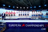 European Championships Munich 2022 - 2022 UEC Track Elite European Championships - Day 2 - 12/08/2022 - France - Denmark - Great Britain men team pursuit - photo Luca Bettini/UEC/SprintCyclingAgency?2022